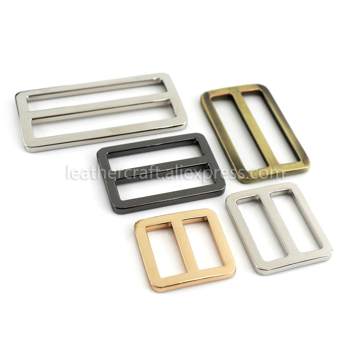 Solid Rectangle Metal Square Ring Belt buckle for webbing 12 15 20 25 30 40 mm