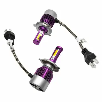 

2X 36W H4 Car LED Headlamp Bulb SUV Hi-Low-Beam Light 6000K Super White Fog Light Truck Work Lamp Car Accessories