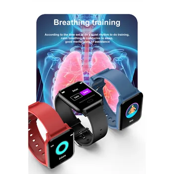 

2020 new professional body temperature detection multifunctional sports fitness smart watch 1.3-inch highdefinition color screen