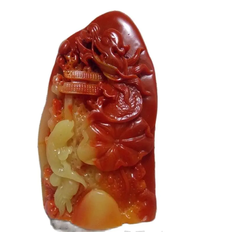 

Shoushan Stone Carving Ornaments Jade Ornaments Home Furnishing Feng Shui Stone Crafts Gifts Special Offer