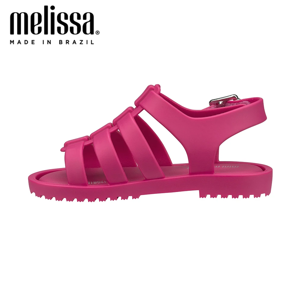 Классические римские сандалии желе Mini Melissa для мальчиков и девочек новинка 2020