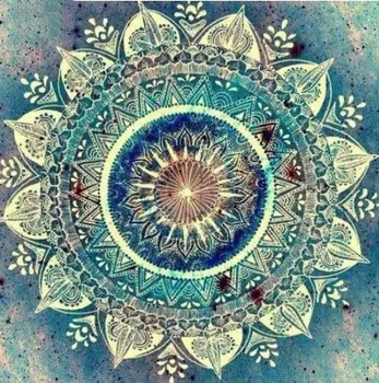 

5D bricolage diamant peinture Mandala religieux diamant peinture strass point de croix décoration