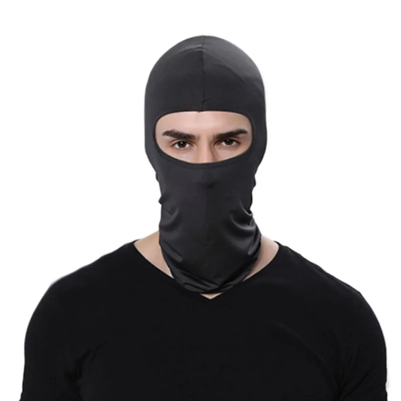 Outdoor Tactical Hat Balaclava Full Face Mask Neck Cover Ultra Thin UV Protect 