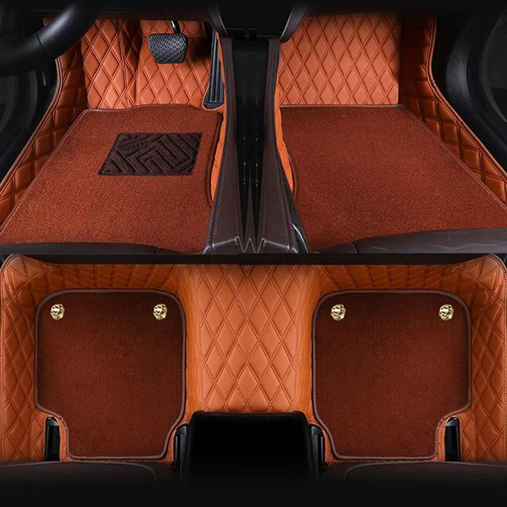 Автомобильные коврики сделаны для Toyota Land Cruiser 200 Highlander Camry Prado RAV4 чехол для ног автомобильный Стайлинг ковровые вкладыши(2007