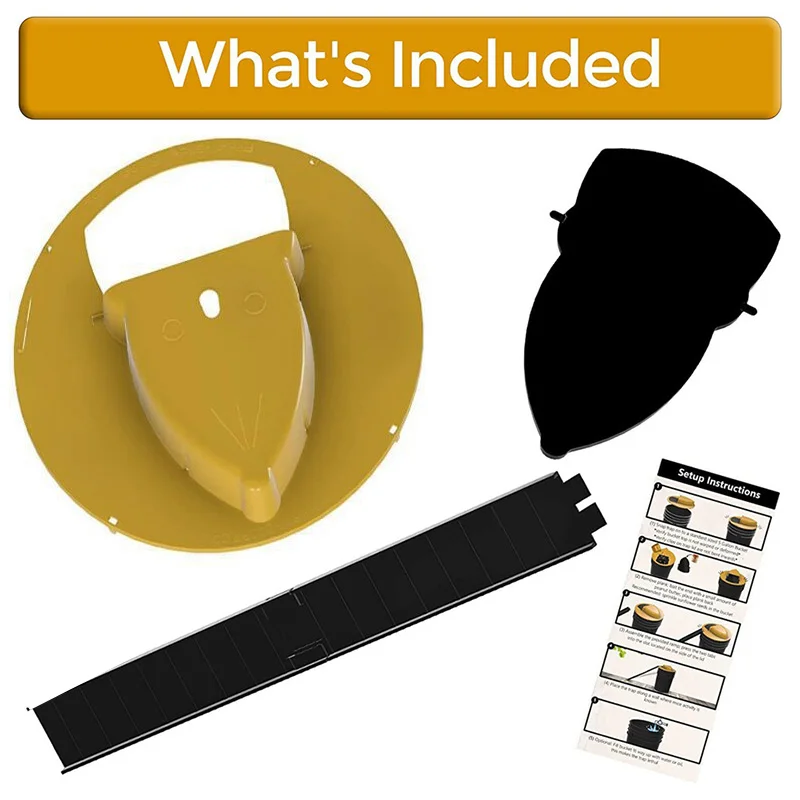 Trappola Per Topi Intelligente Coperchio Del Secchio Trappola Per Topi In Plastica Riutilizzabile Catcher Per Topi Per Uso Domestico Trappola Per Topi