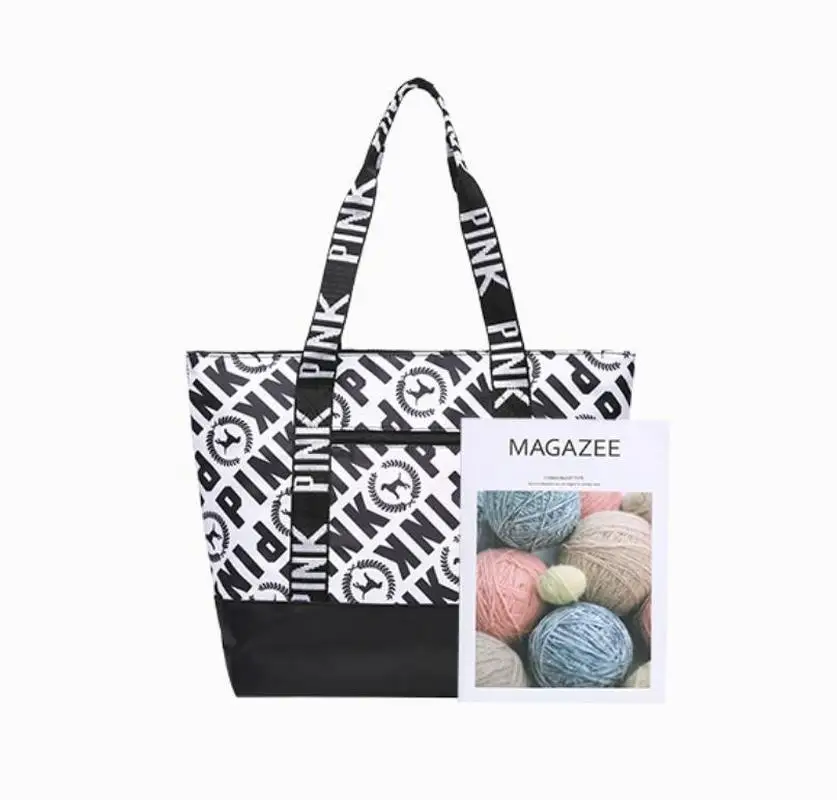 New Waterproof Fitness Bag For Training Outdoor Women's Sport Bag Nylon Ladies Handbags Travel Portable Pink Gym Bags Women