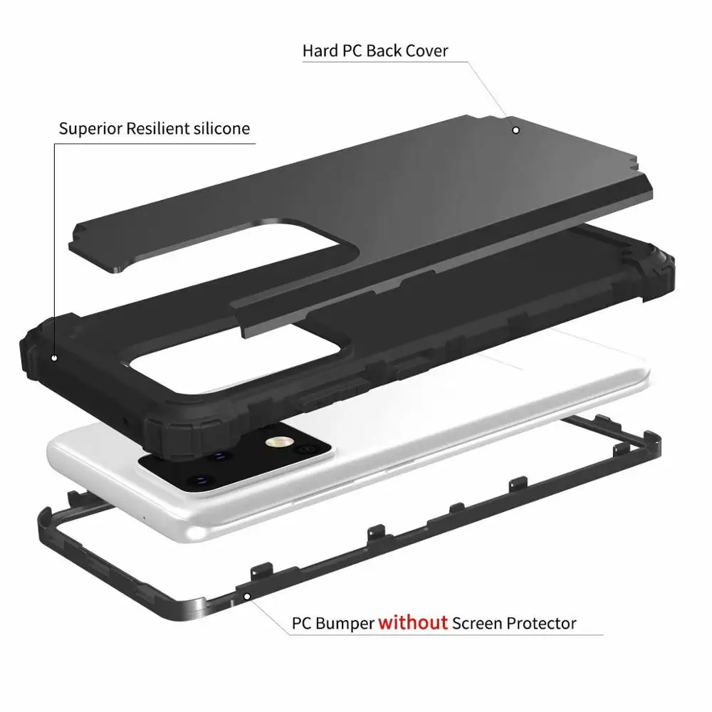 Heavy Duty Shockproof Phone Case - Ultimate Protection Cover