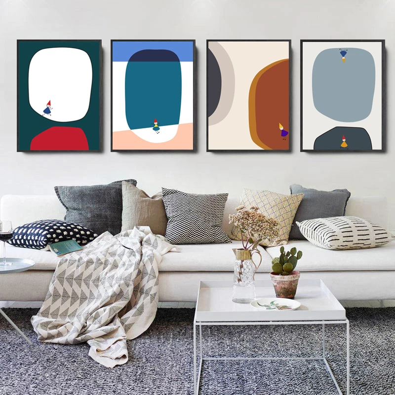 

Nursery Wall Art Canvas Painting Nordic Posters And Prints Wall Pictures Girl Kids Room Decor