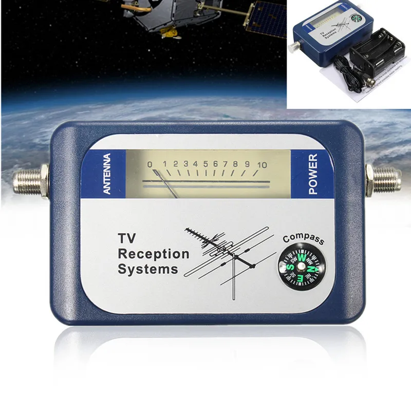 DVB-T ТВ антенна Finder цифровая антенна наземного сигнала измеритель мощности спутниковый ТВ приемник