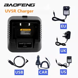 Baofeng – chargeur de batterie de voiture pour Baofeng UV 5R, UV 5R, DM 5R Plus, talkie walkie Portable, Radio bidirectionnelle, UV 5R UV10R 