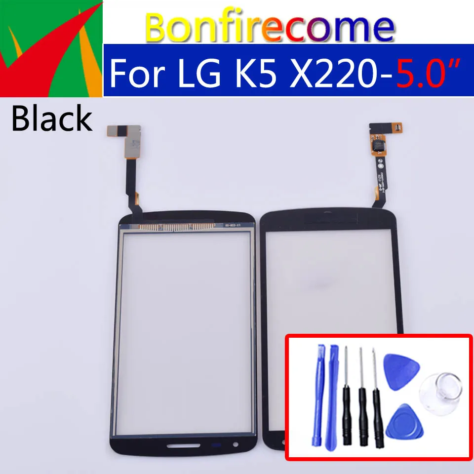 Сенсорный экран для LG K5 X220 X220MB X220DS дигитайзер сенсорного экрана ЖК дисплей стекло передней сенсорной панели