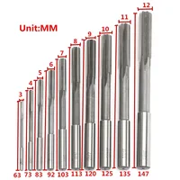 3-12mm HSS Machine Reamer Set H7 Straight Shank Milling Chucking Reamer 1