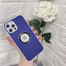 Luxury Clear Logo Leather Case for iPhone 12 pro max XR 7 8 Plus XS MAX X Silicone Cover for Apple iPhone 11 Pro SE 2020 Cases