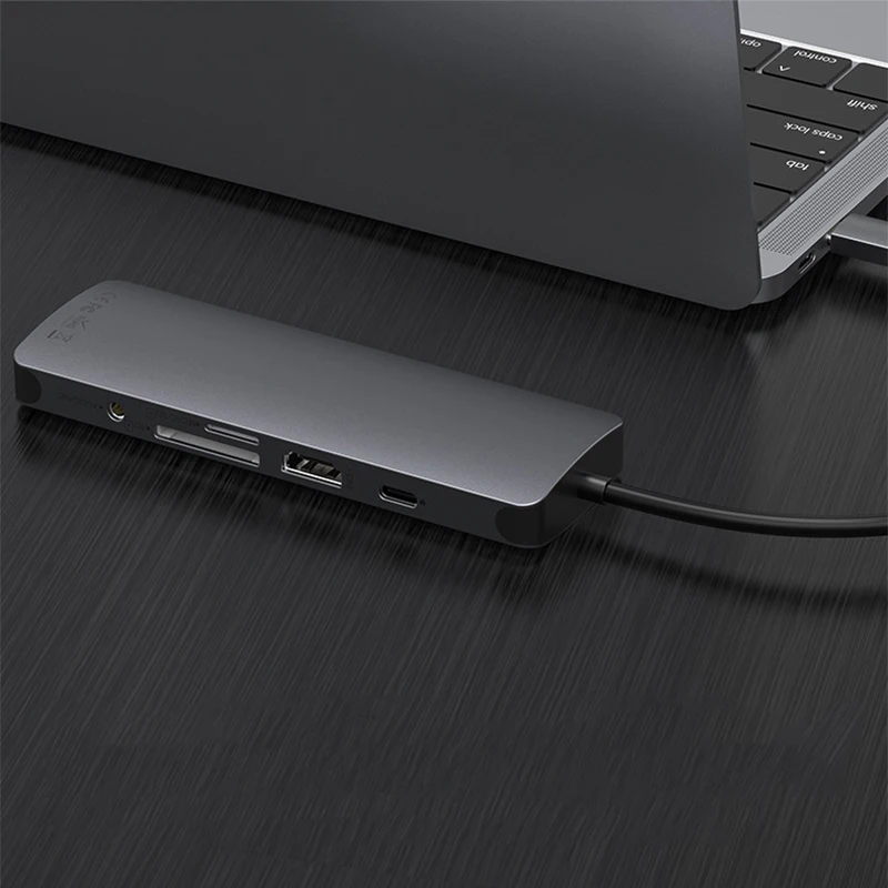 Тип-c ноутбук смарт Док-станция для подзарядки телефона 9 в 1 USB HDMI адаптер совместимый для Macbook Hp Dell lenovo samsung huawei Xiaomi