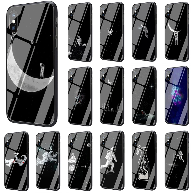 Чехол для телефона из закаленного стекла iphone 5 5s SE 2020 6 6s 7 8 plus X XR XS 11 12 pro Max Mini |