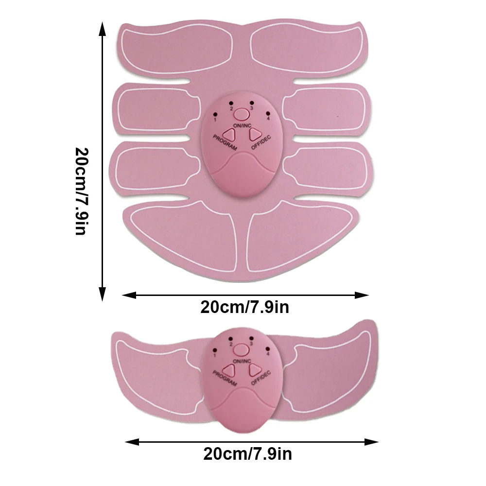 Abdominal Muscle Trainer Woman Muscle Building Vibration Machine Arm Belly Leg Exerciser Loss weight Smart Fitness Equipment