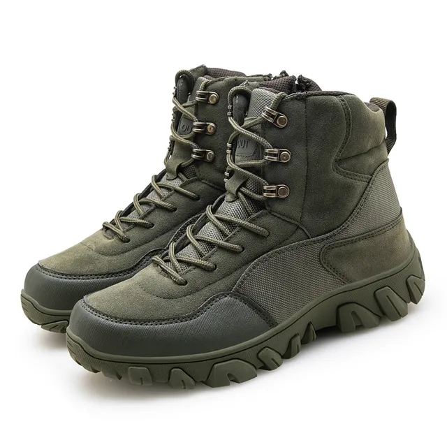 slip resistant military boots