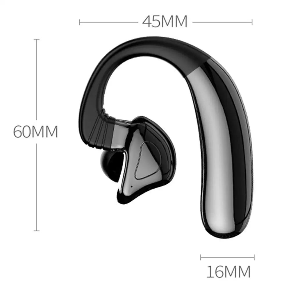 Q9S-TWS Bluetooth 5,0 наушники с крючком, Hi-Fi стерео басы, беспроводные наушники, гарнитура с шумоподавлением, наушники с микрофоном