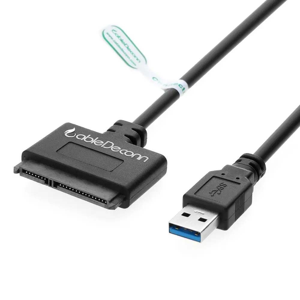 

USB to SATA Cable Sata to USB Adapter Up to 6 Gbps Support 2.5 Inches External SSD HDD Hard Drive 22 Pin Sata III Cable