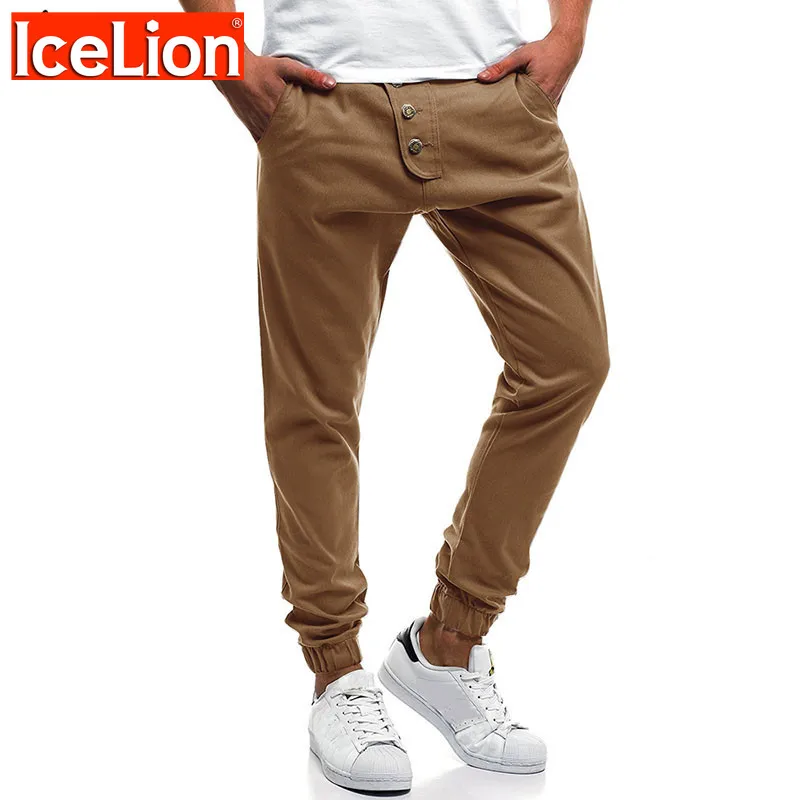 IceLion 2021 Новый Pantalon модные повседневные брюки для девочек на пуговицах в стиле