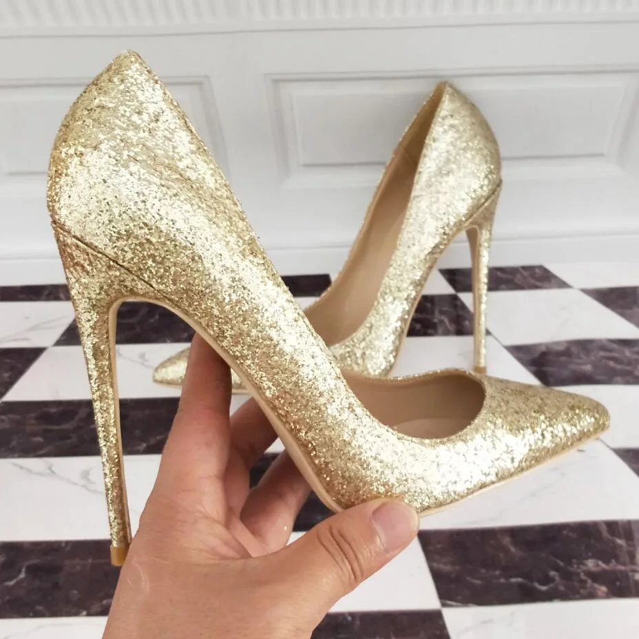 2020 new light gold sequin shallow 