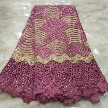 

Ona African Lace Fabric 2019 High Quality French Mesh Lace Fabric Stone Nigerian Milk Silk Lace Fabrics For Dress