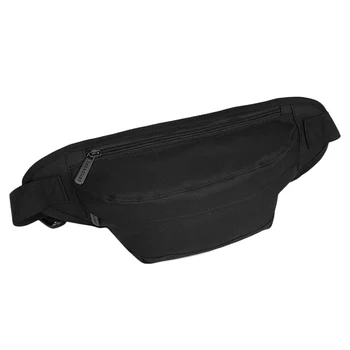 

Men's Outdoor Sports Pockets Banana Waist Bag Men Fanny Pack Bum Belt Bag Male Chest Shoulder Messenger Bags