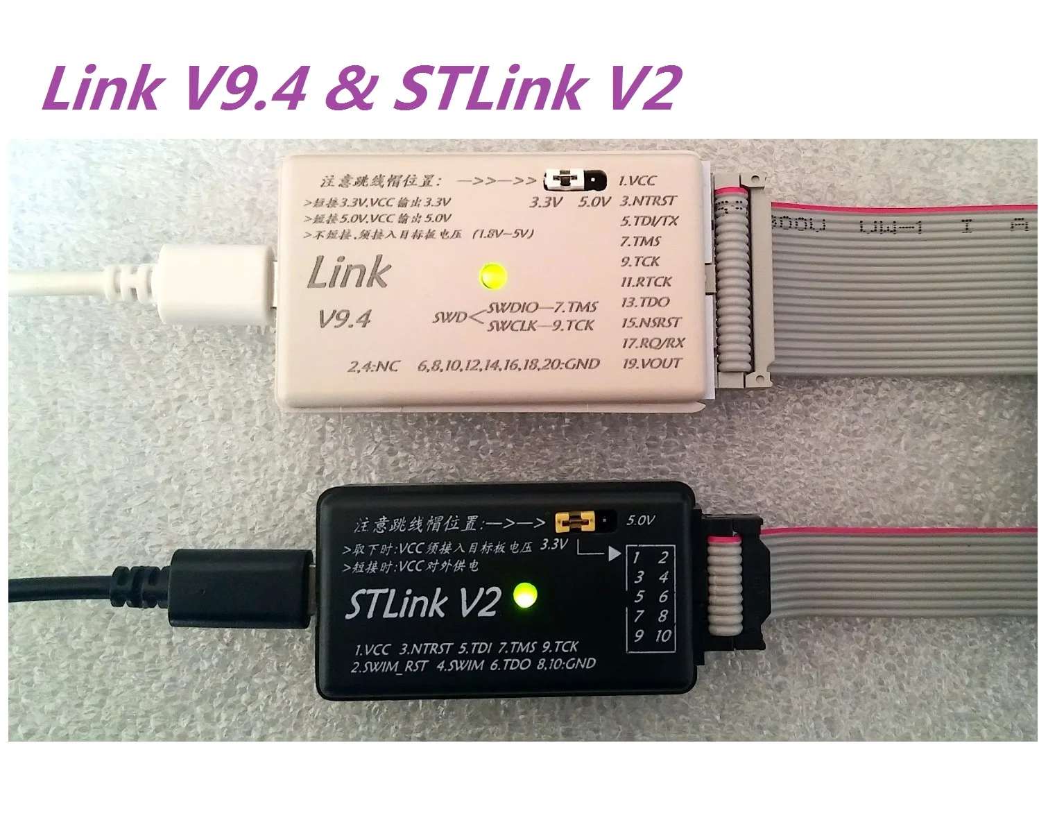 JTAG/SWD/SWIM 2.5KV монтажная плата, совместимая с JLINK V8, V9, V10, STLINK, ULINK