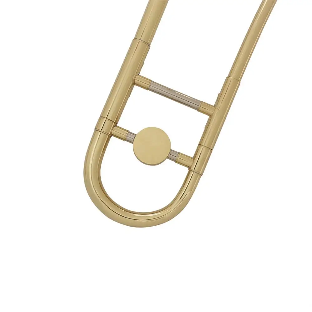 SLADE Золотой теноровый Тромбон BB ключ латунный инструмент с сумкой для переноски мундштук немой чистящей ткани