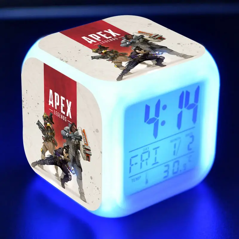 Игрушка-будильник Apex Legends со светодиодсветодиодный подсветкой яркий светильник