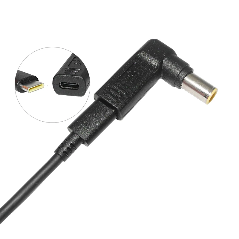 USB C Type гнездо 7 9*5 5 мм папа PD эмулятор триггера угловой адаптер питания