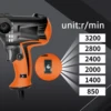 980W Multifunctional Car Electric Polisher Waxing Machine Automobile Furniture Polishing Tool Six Gears Adjustable Speed 4