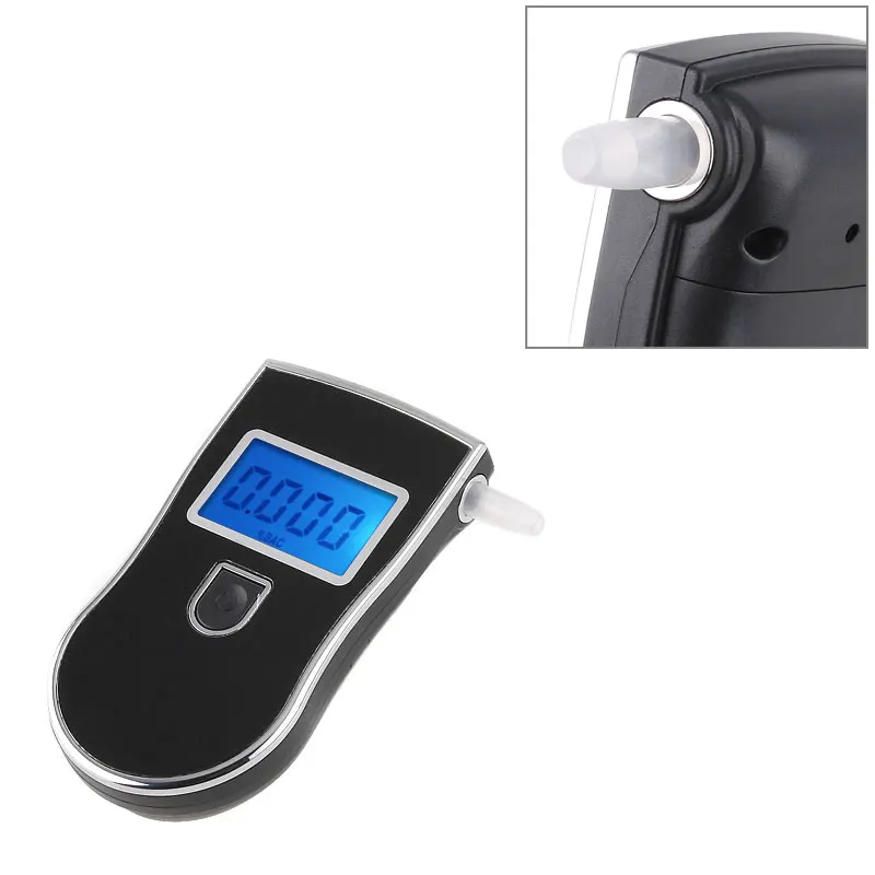 

LCD Digital Breath Alcohol Test Breathalyzer Mouthpieces Portable Analyzer Alcohol Analysis Device Meter