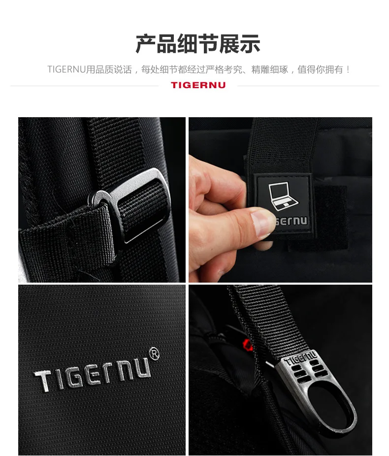 Tiger slave аутентичный рюкзак сумка для ноутбука Бизнес студентов Многофункциональный рюкзак сумка для мужчин и женщин