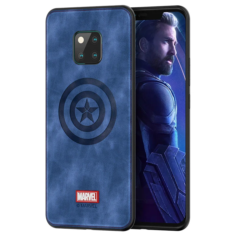 Чехол для телефона huawei mate 20 30 Pro P20 Pro Капитан Америка Марвел Тор высокое качество ткань задняя крышка для huawei