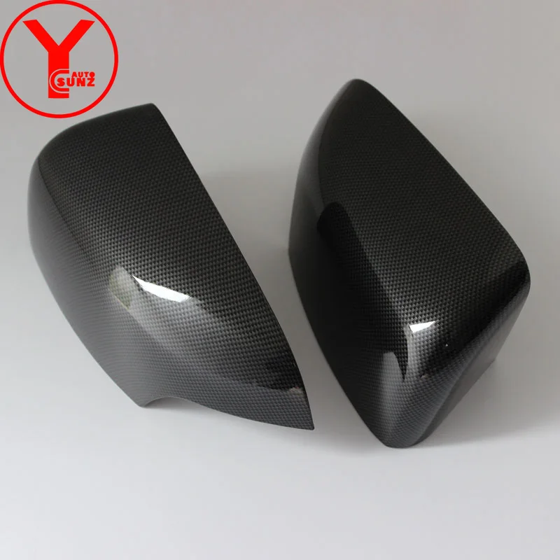 YCSUNZ carbon rearview mirror covers exterior car parts accessories for ford everest ranger wildtrak T6 T7 2015 2016 2017