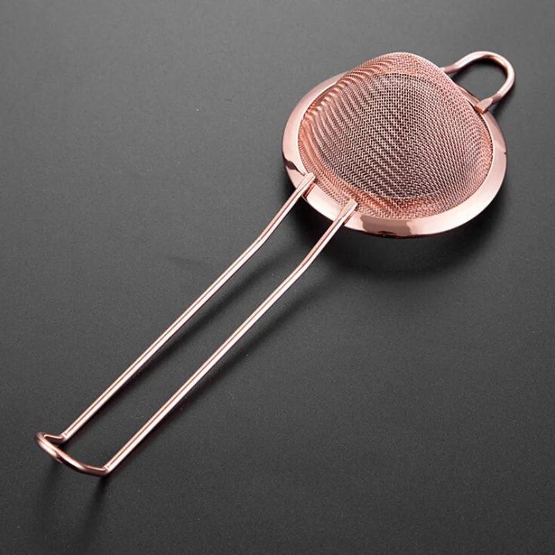 Triangle Bartending Filter Bar Cone DIY Cake Sieve Household Strainer For Milk Tea Coffee