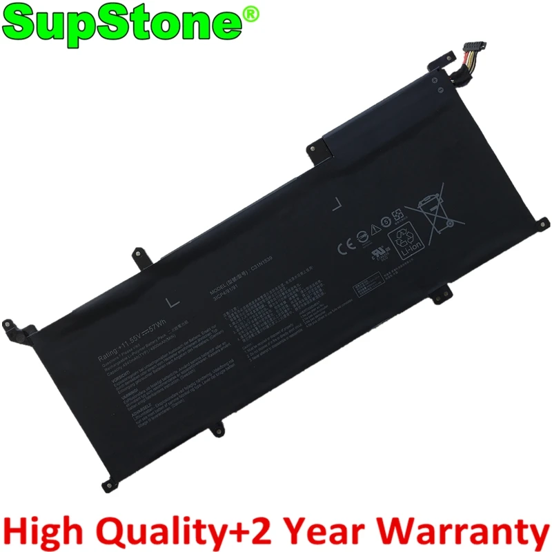 

SupStone New C31N1539 0B200-01180200 Laptop Battery For Asus ZenBook UX305UA UX305UAB UX306U U306UA U305 C31Pn9H