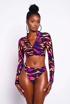 

2020 Summer beach wear neon biquini Micro string swimsuit push up sexy bikini set Patchwork swimwear women bathing suit