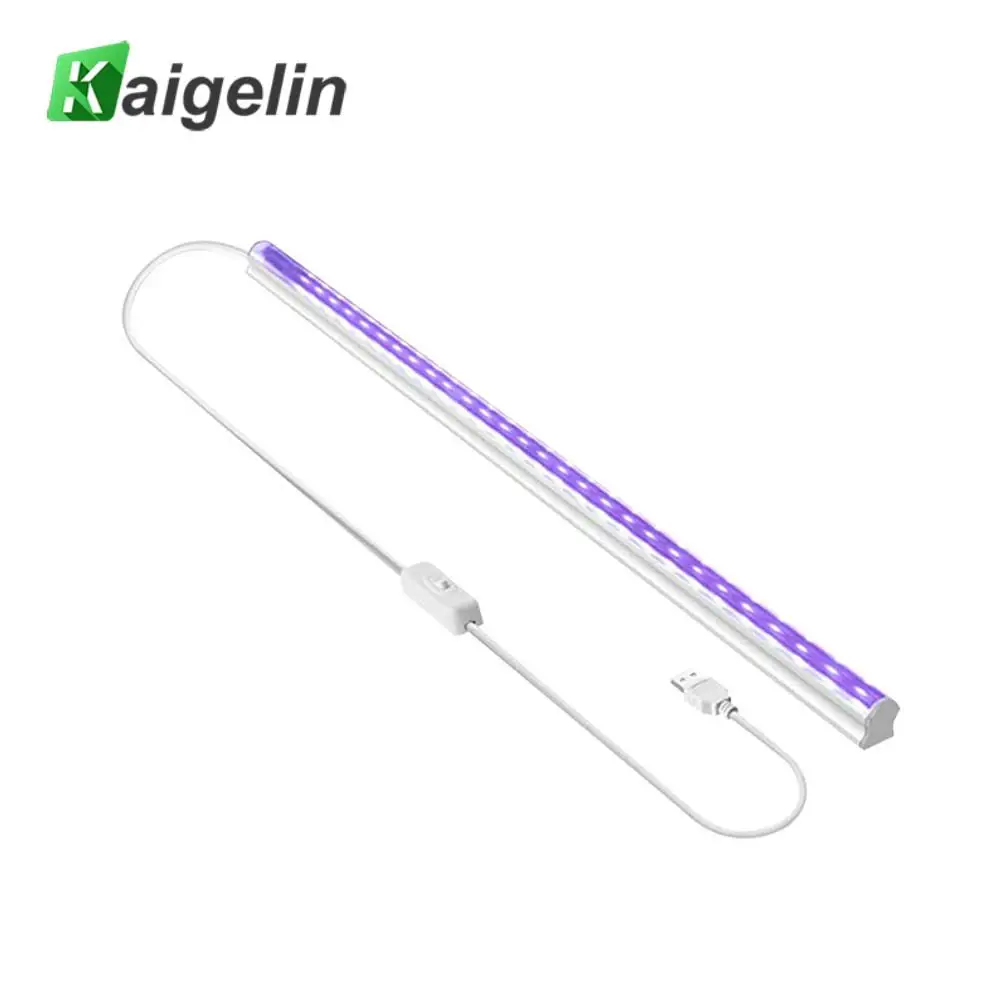 

DC5V 395-400nm UV Lamp USB Powered Ultraviolet LED Black Light Stage Lighting Purple Light for KTV Bars Party Events Supplies