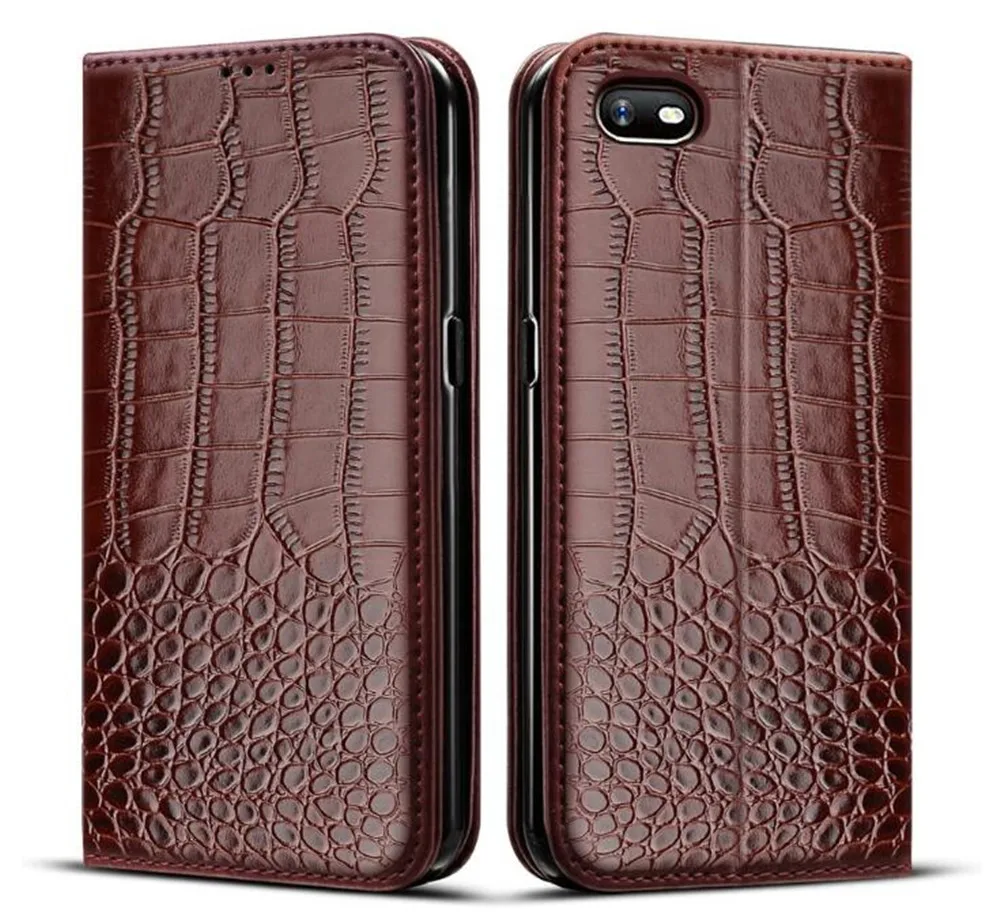 Leather Flip Case with Card Wallet and Book Cover