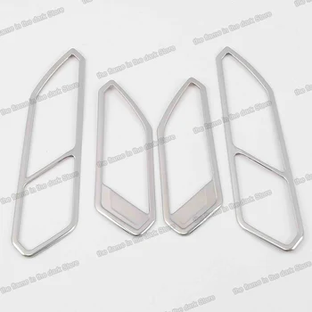 

Lsrtw2017 Stainless Steel Car Inner Door Handle Frame Trims for Volkswagen Tiguan Vw 2017 2018 2019 2020 Accessories Auto