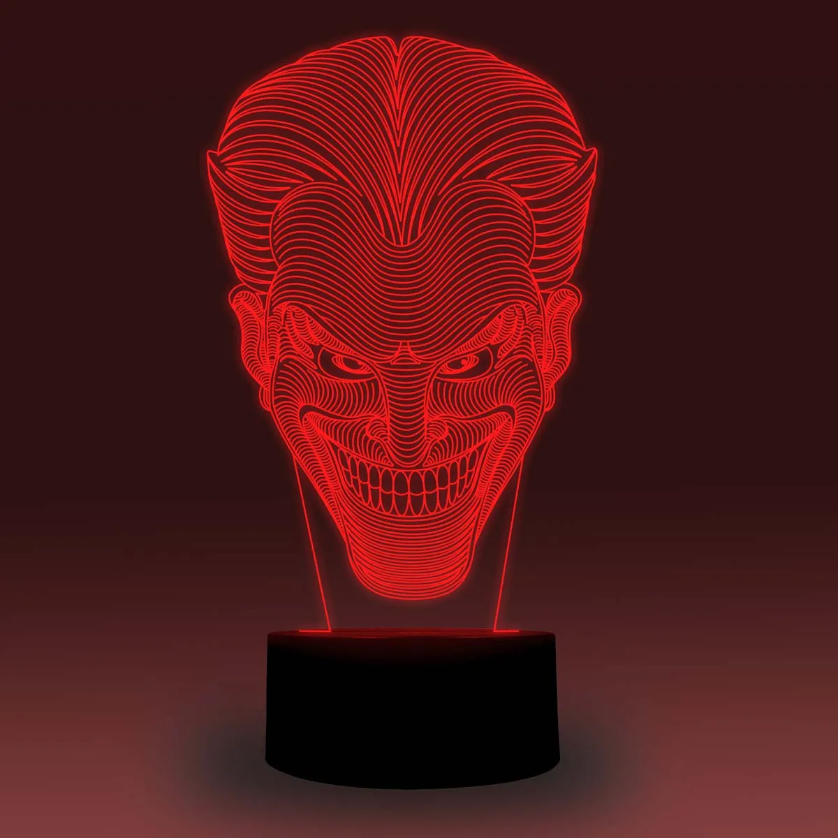 NiteApps 3D Джокер ночник настольная лампа Иллюзия подарок на день рождения приложение/сенсорное управление