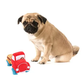 

Cute Pet Dog Cat Plush Squeak Sound Dog Toys Funny Plush Durability Chew Molar Toy Fit for All Pets