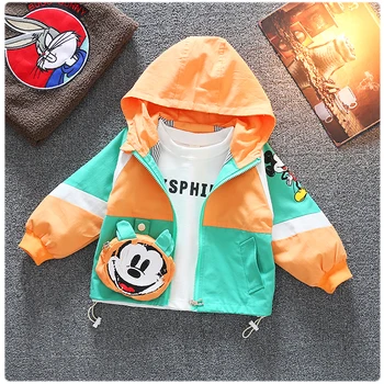 

Anlencool High quality Brand Children's coat boy spring and autumn 2020 Mickey handsome foreign coat spring cartoon baby clothes
