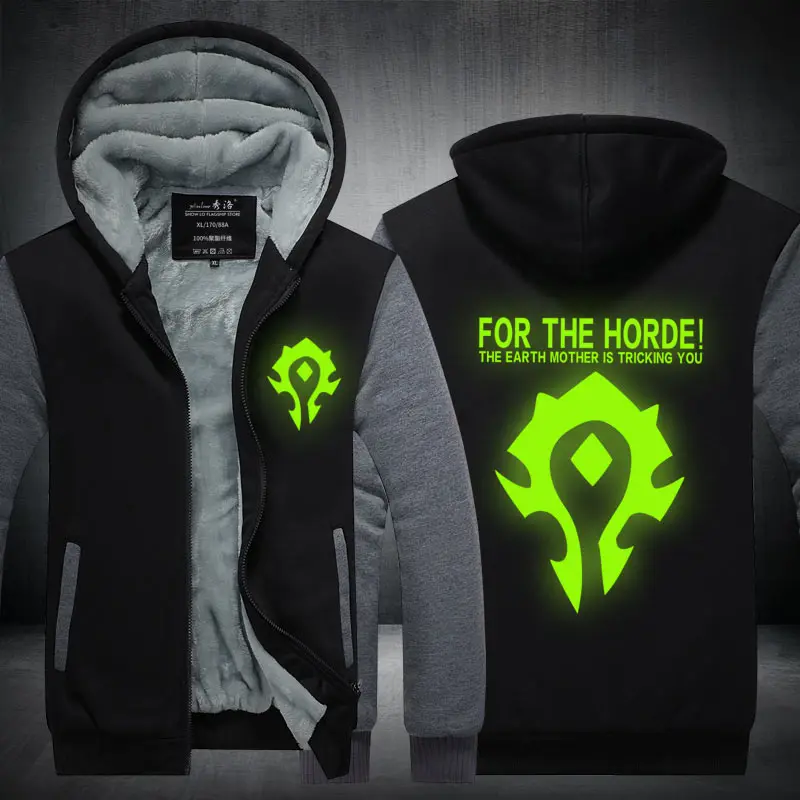 World orde Alliance Толстовка Куртка пальто зима флис толстые теплые толстовки с длинным рукавом размера плюс - Цвет: Style 5