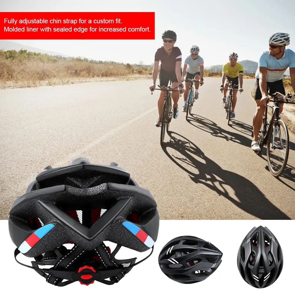 capacete multi-color equitação capacete integrado-molde leve respirável esportes capacete