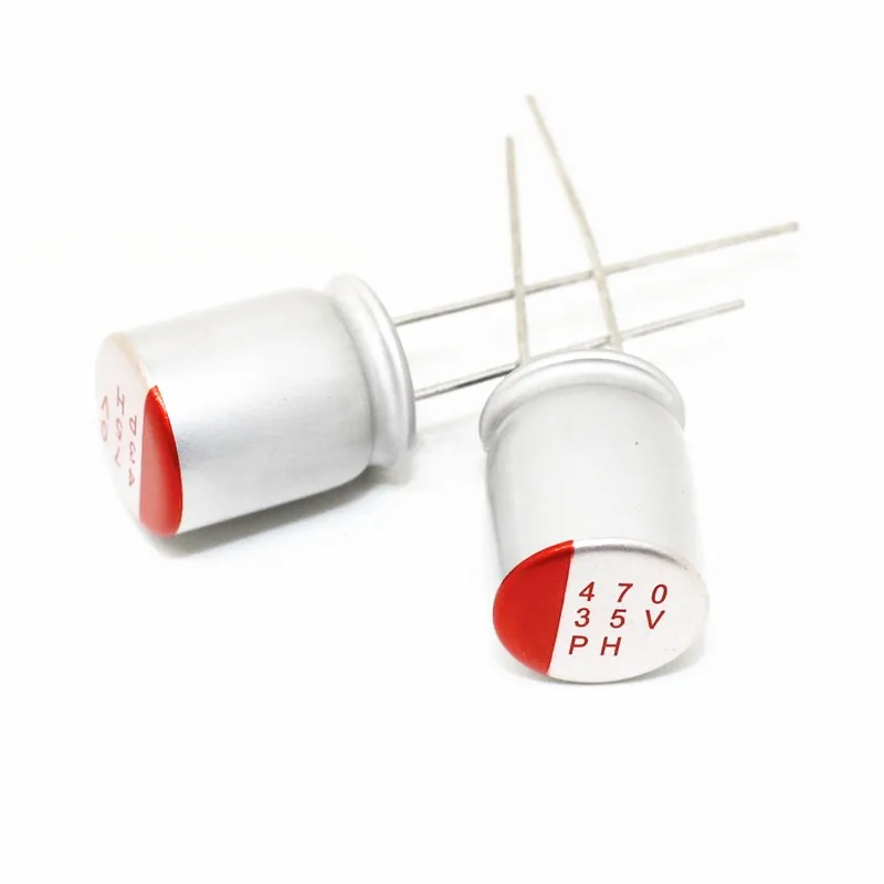 10Pcs DIP Solid Electrolytic Capacitor 25V 35V 50V 63V 100V 10UF 47UF 100UF 220UF 270UF 330UF 470UF 560UF 680UF 820UF 1000UF