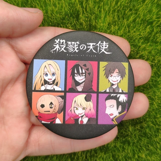 Angels of Death Anime Enamel Pin, Cosplay Badge, Mochila, Ícone Botão,  Broche dos desenhos animados, Acessórios Presentes, Frete Grátis -  AliExpress