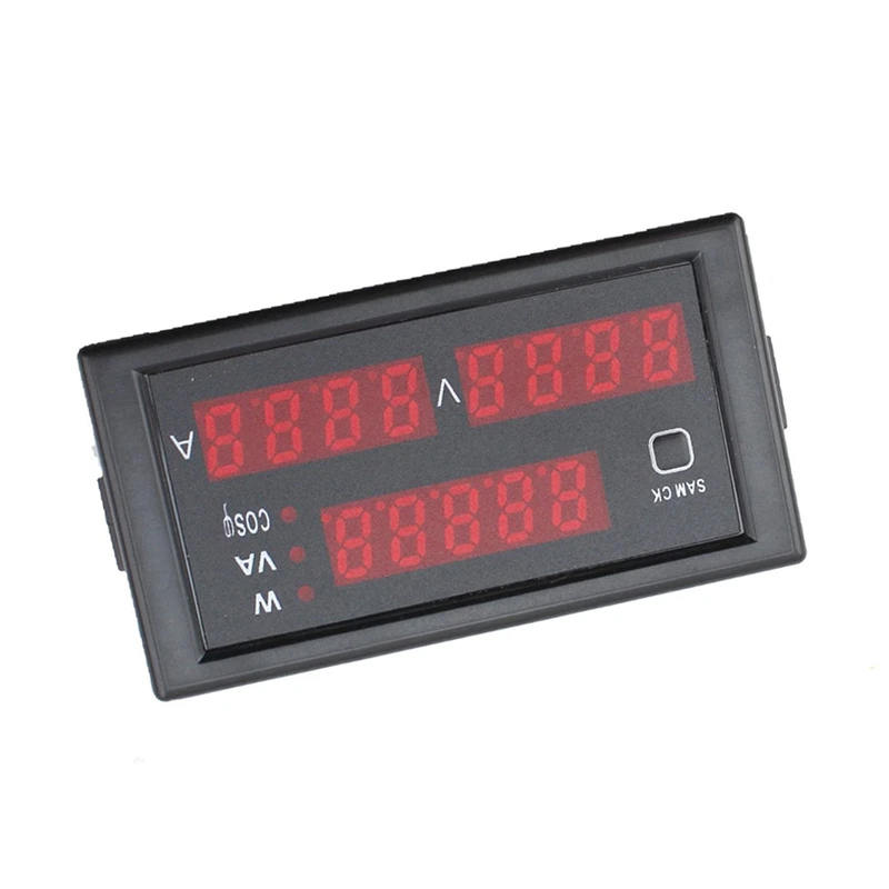 Dl69-2048 Ac 80-300V 100A Lcd Цифровой Многофункциональный Вольтметр переменного тока Амперметр измеритель напряжения тока